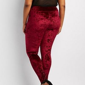 Nwot Old Navy Velvet Leggings 
